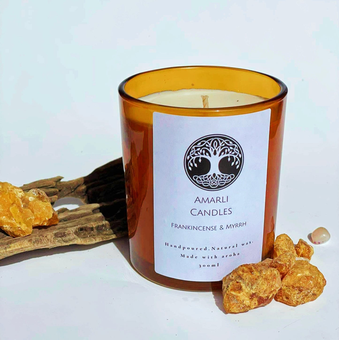 Amber candle